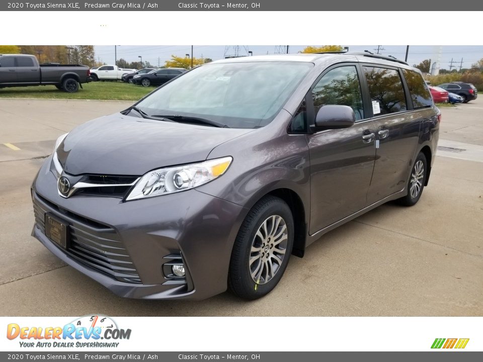 2020 Toyota Sienna XLE Predawn Gray Mica / Ash Photo #1