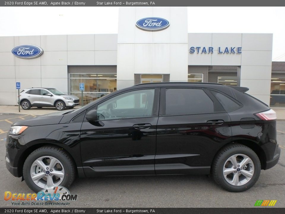 2020 Ford Edge SE AWD Agate Black / Ebony Photo #1