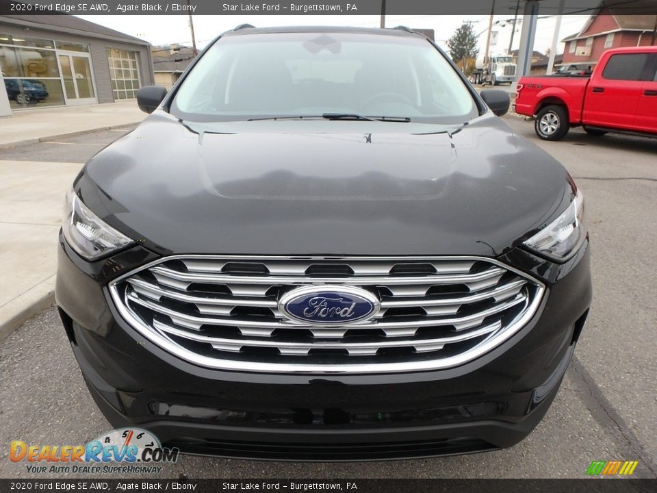 2020 Ford Edge SE AWD Agate Black / Ebony Photo #2