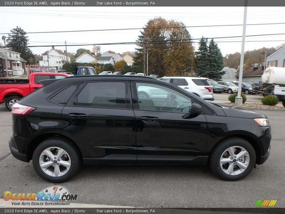 2020 Ford Edge SE AWD Agate Black / Ebony Photo #4