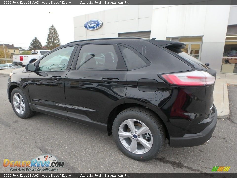 2020 Ford Edge SE AWD Agate Black / Ebony Photo #8