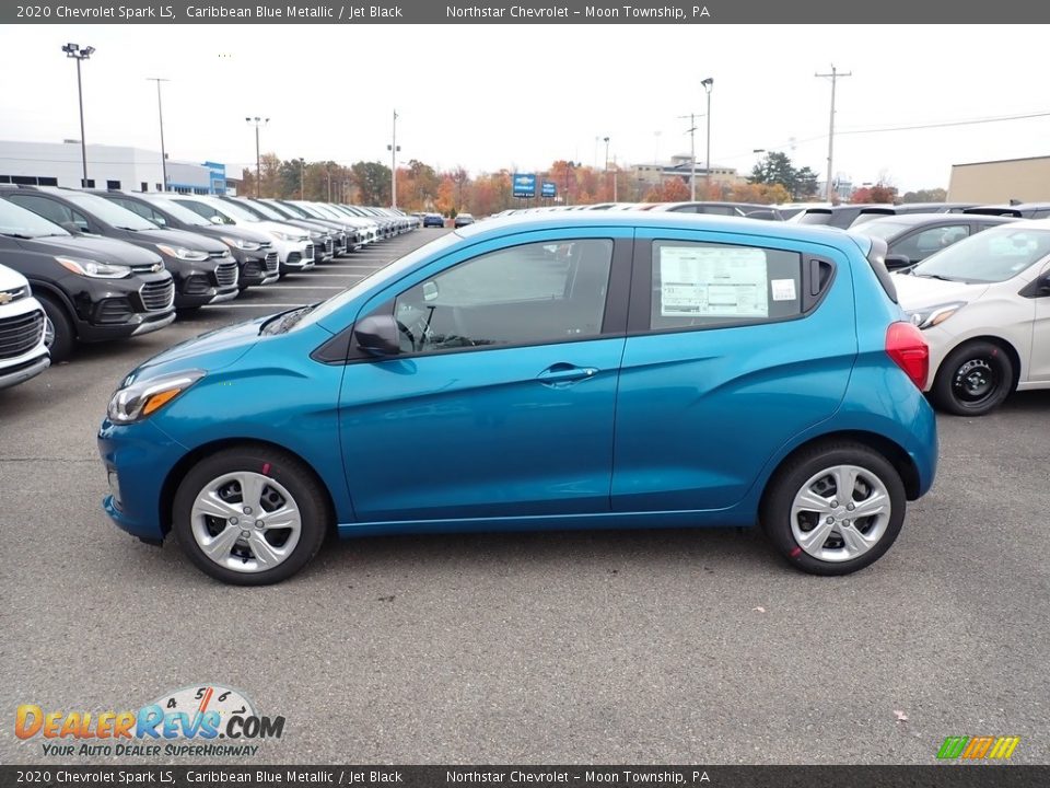 Caribbean Blue Metallic 2020 Chevrolet Spark LS Photo #2