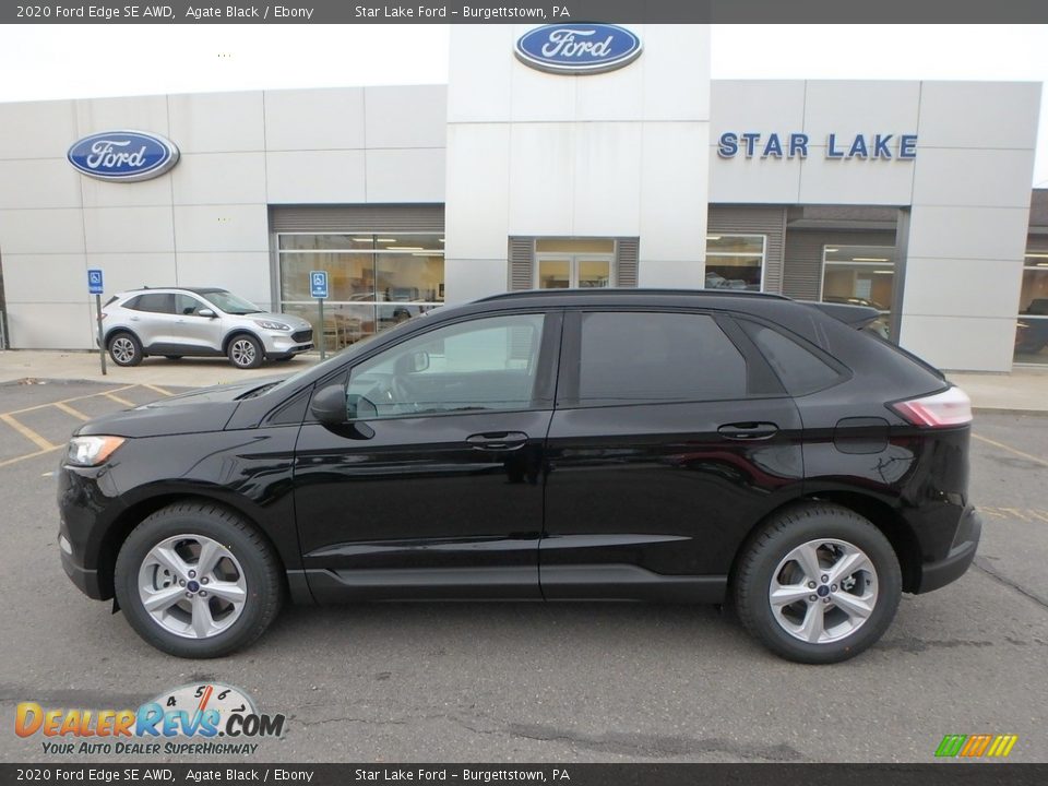 2020 Ford Edge SE AWD Agate Black / Ebony Photo #9