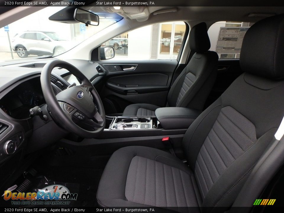 Front Seat of 2020 Ford Edge SE AWD Photo #12