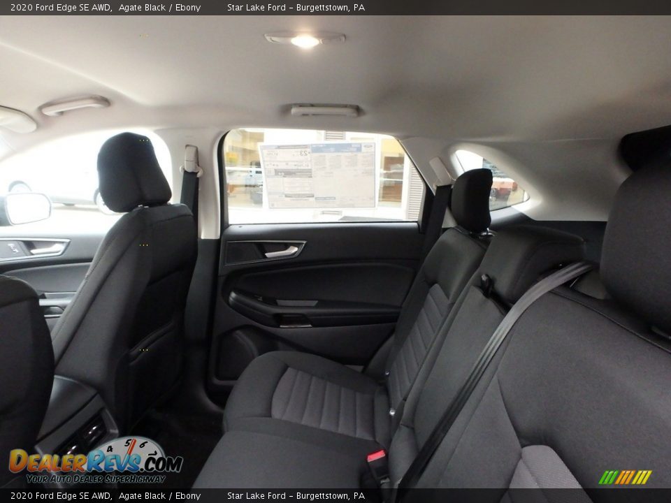 2020 Ford Edge SE AWD Agate Black / Ebony Photo #13