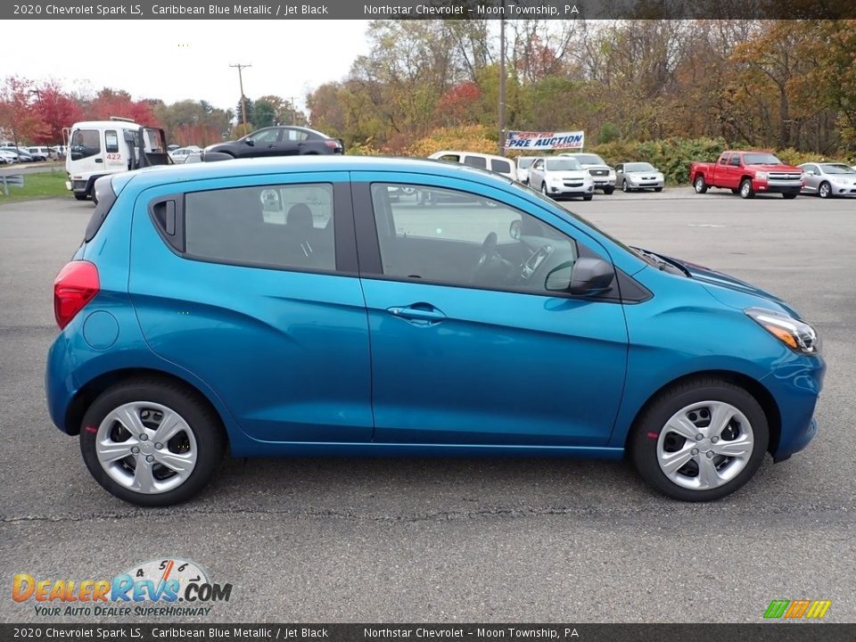 Caribbean Blue Metallic 2020 Chevrolet Spark LS Photo #6