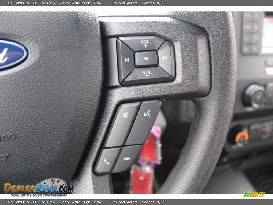 2019 Ford F150 XL SuperCrew Steering Wheel Photo #12