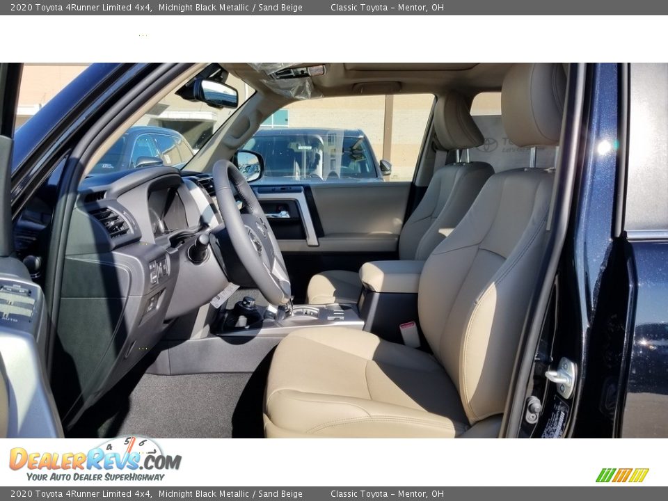 Sand Beige Interior - 2020 Toyota 4Runner Limited 4x4 Photo #2