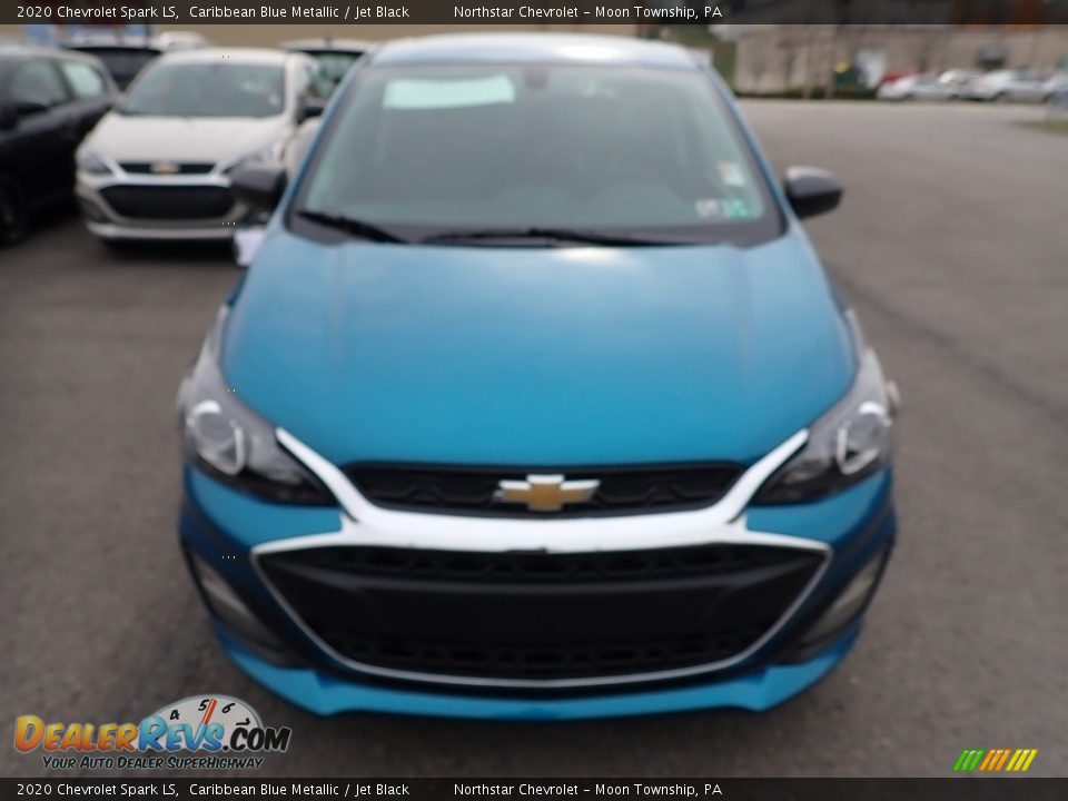 2020 Chevrolet Spark LS Caribbean Blue Metallic / Jet Black Photo #8