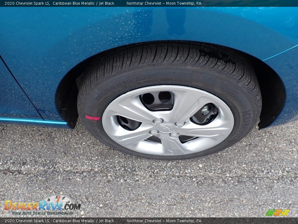 2020 Chevrolet Spark LS Caribbean Blue Metallic / Jet Black Photo #9
