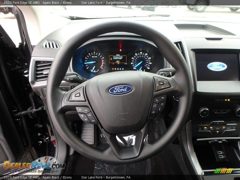 2020 Ford Edge SE AWD Steering Wheel Photo #17