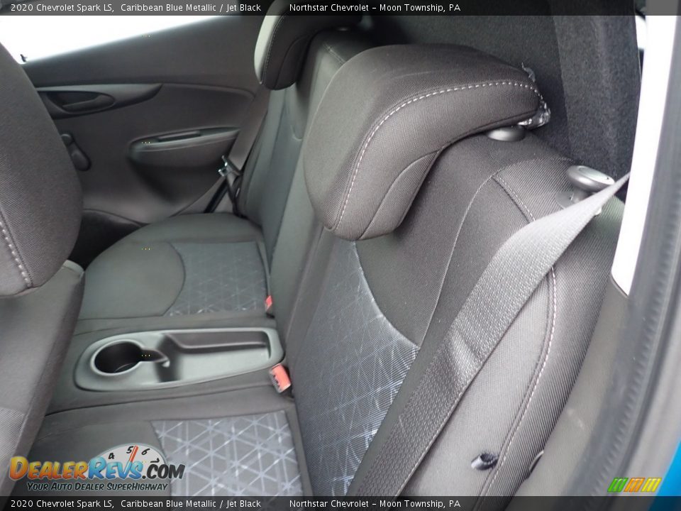 2020 Chevrolet Spark LS Caribbean Blue Metallic / Jet Black Photo #12