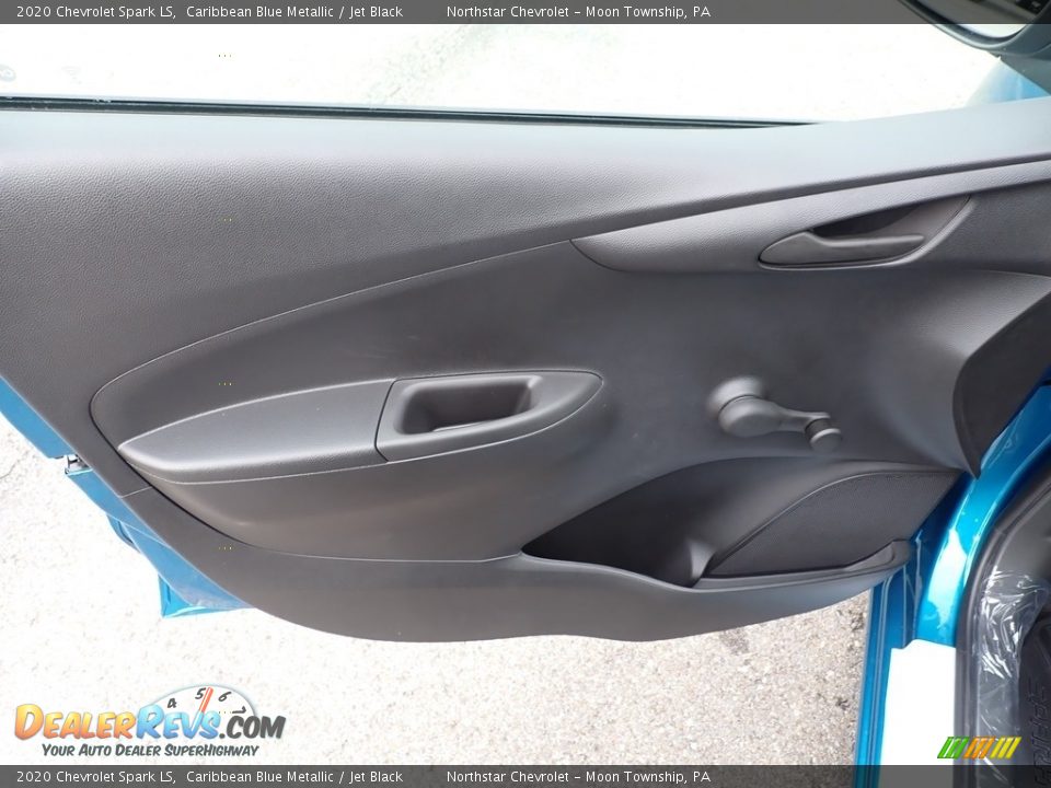 2020 Chevrolet Spark LS Caribbean Blue Metallic / Jet Black Photo #14