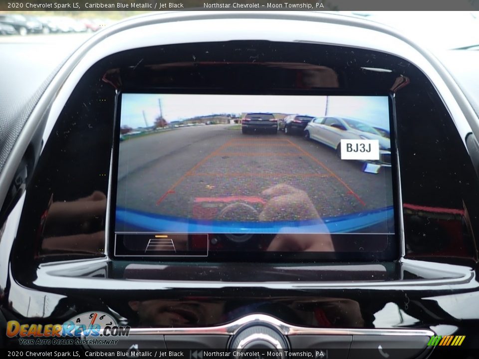 2020 Chevrolet Spark LS Caribbean Blue Metallic / Jet Black Photo #18