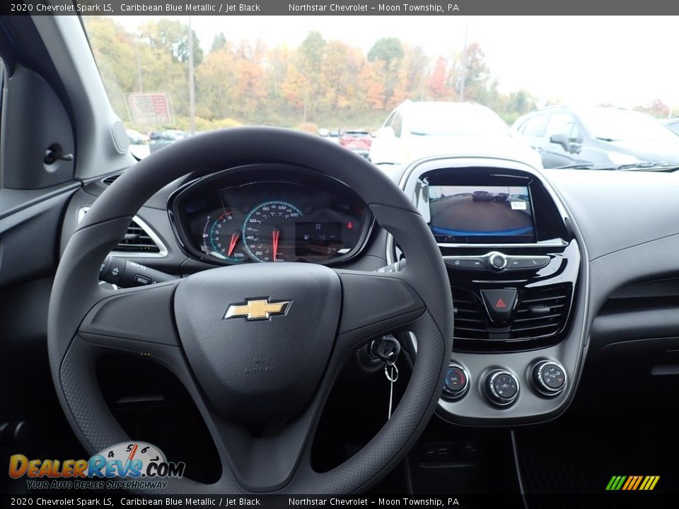 2020 Chevrolet Spark LS Caribbean Blue Metallic / Jet Black Photo #20