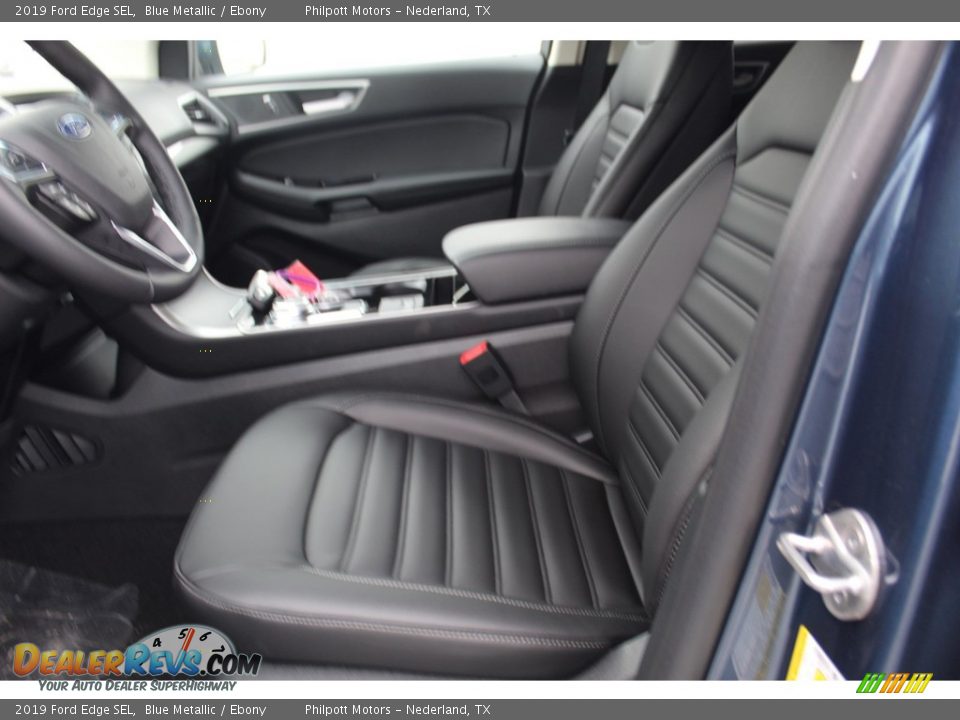 2019 Ford Edge SEL Blue Metallic / Ebony Photo #10