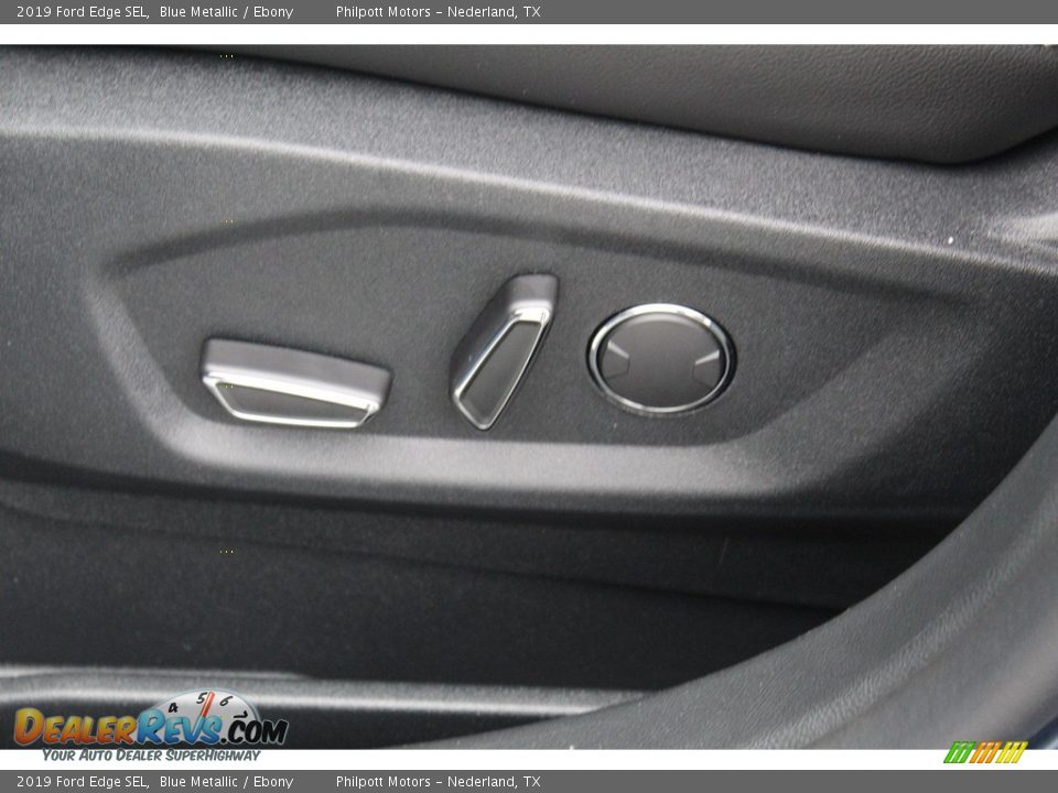 2019 Ford Edge SEL Blue Metallic / Ebony Photo #11