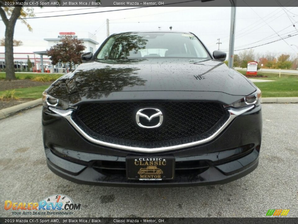 2019 Mazda CX-5 Sport AWD Jet Black Mica / Black Photo #2