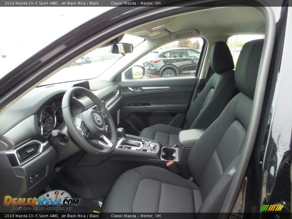 2019 Mazda CX-5 Sport AWD Jet Black Mica / Black Photo #8