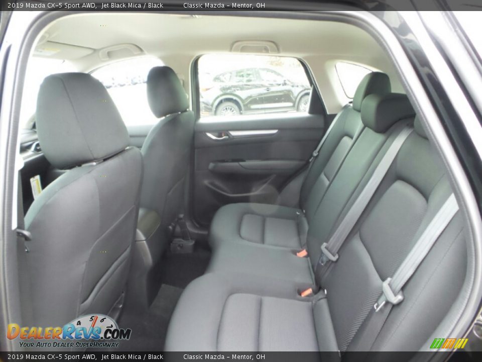 2019 Mazda CX-5 Sport AWD Jet Black Mica / Black Photo #9