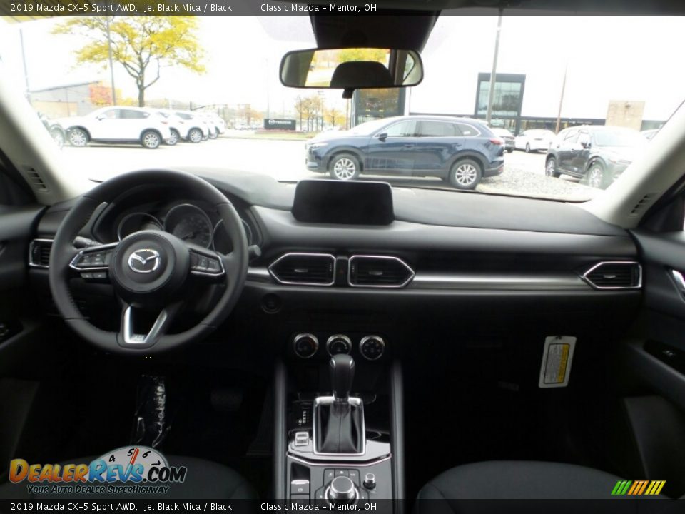 2019 Mazda CX-5 Sport AWD Jet Black Mica / Black Photo #10