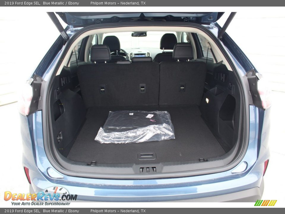 2019 Ford Edge SEL Blue Metallic / Ebony Photo #24