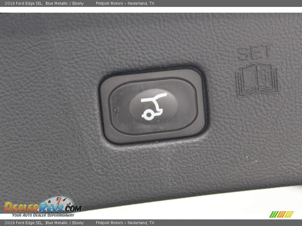 2019 Ford Edge SEL Blue Metallic / Ebony Photo #25