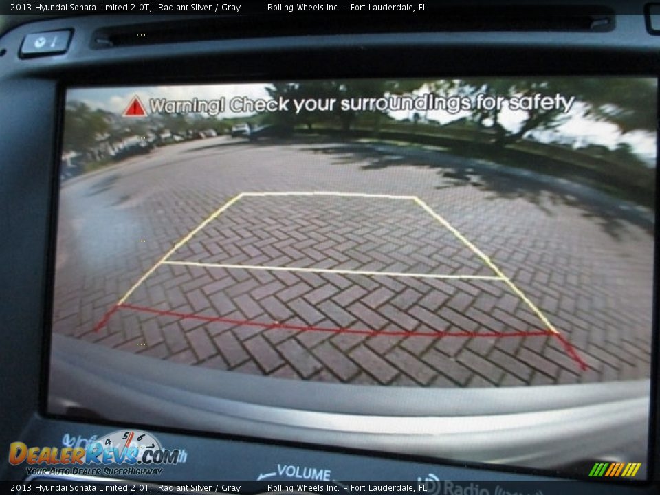 2013 Hyundai Sonata Limited 2.0T Radiant Silver / Gray Photo #8