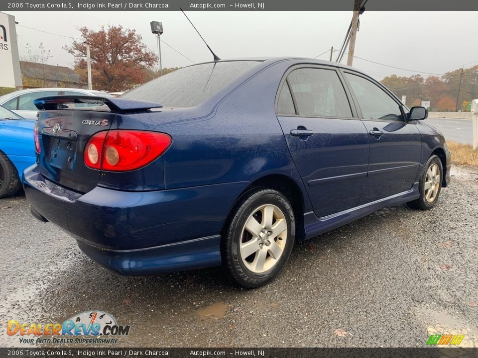 2006 Toyota Corolla S Indigo Ink Pearl / Dark Charcoal Photo #3