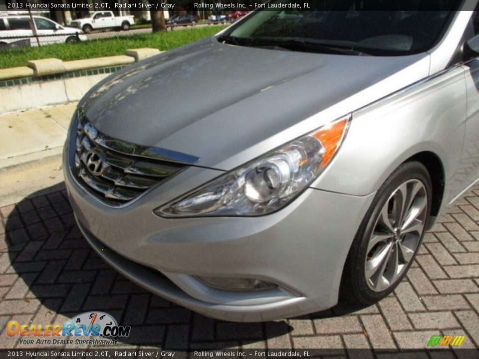 2013 Hyundai Sonata Limited 2.0T Radiant Silver / Gray Photo #22