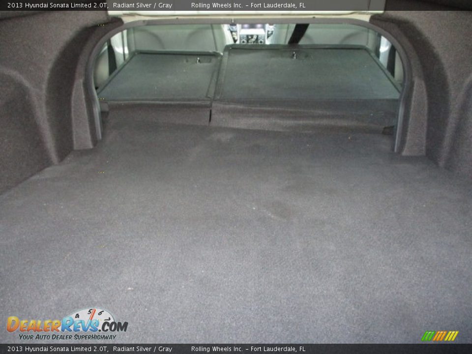 2013 Hyundai Sonata Limited 2.0T Radiant Silver / Gray Photo #23