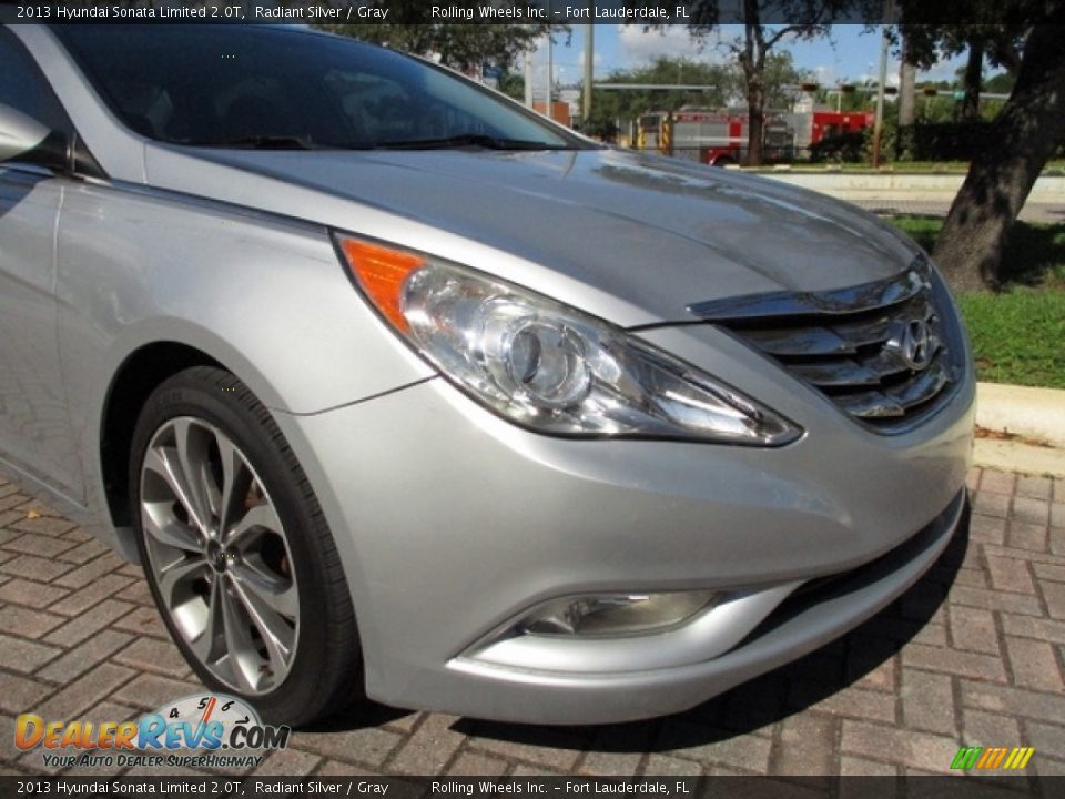 2013 Hyundai Sonata Limited 2.0T Radiant Silver / Gray Photo #24
