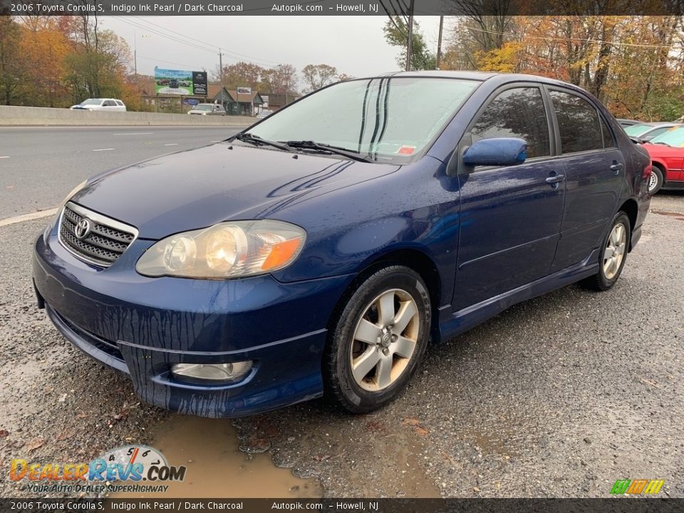 2006 Toyota Corolla S Indigo Ink Pearl / Dark Charcoal Photo #7