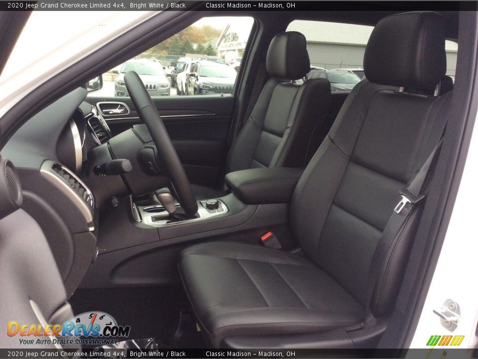 2020 Jeep Grand Cherokee Limited 4x4 Bright White / Black Photo #2
