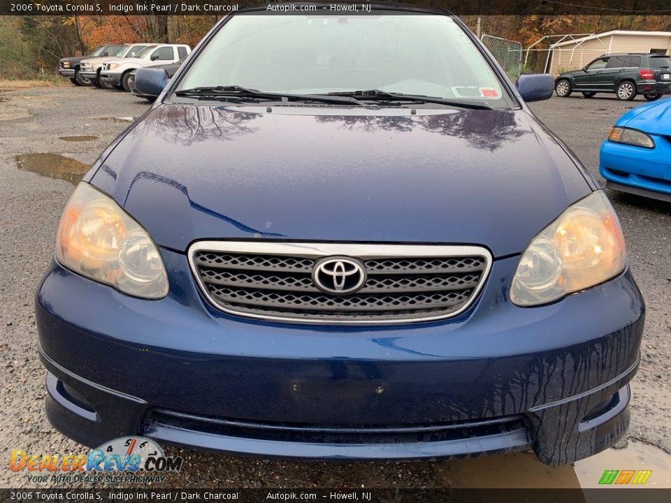 2006 Toyota Corolla S Indigo Ink Pearl / Dark Charcoal Photo #8