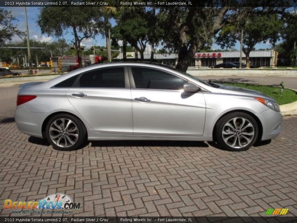 2013 Hyundai Sonata Limited 2.0T Radiant Silver / Gray Photo #31