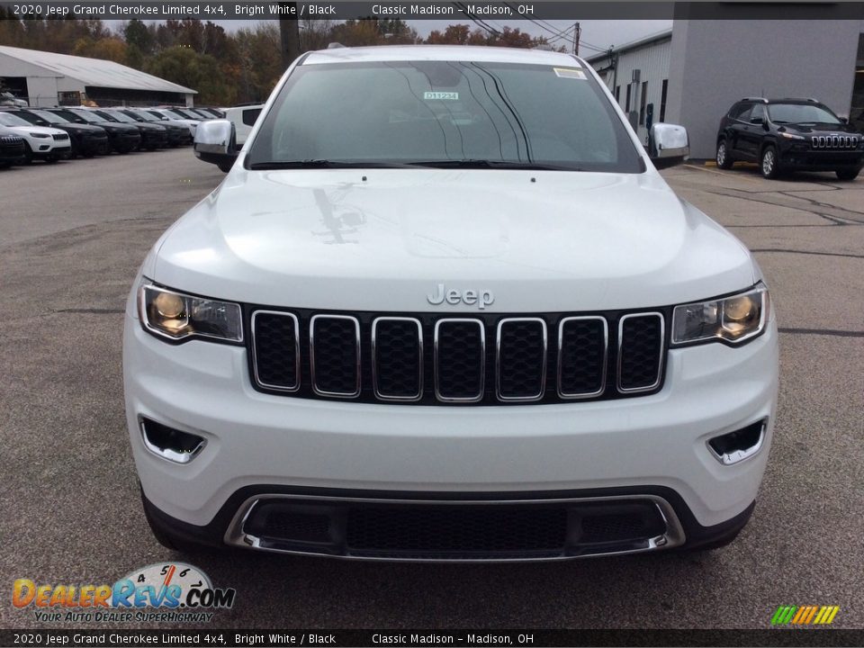 2020 Jeep Grand Cherokee Limited 4x4 Bright White / Black Photo #4