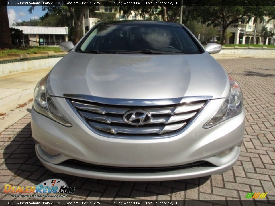 2013 Hyundai Sonata Limited 2.0T Radiant Silver / Gray Photo #33