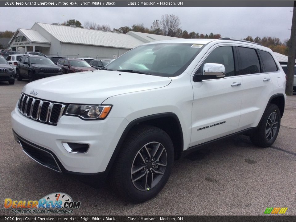 2020 Jeep Grand Cherokee Limited 4x4 Bright White / Black Photo #5