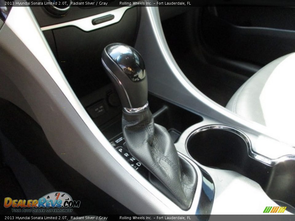 2013 Hyundai Sonata Limited 2.0T Radiant Silver / Gray Photo #34
