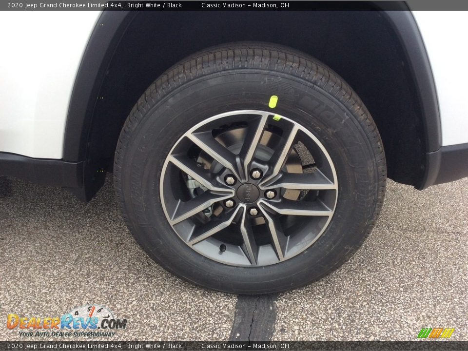2020 Jeep Grand Cherokee Limited 4x4 Bright White / Black Photo #9
