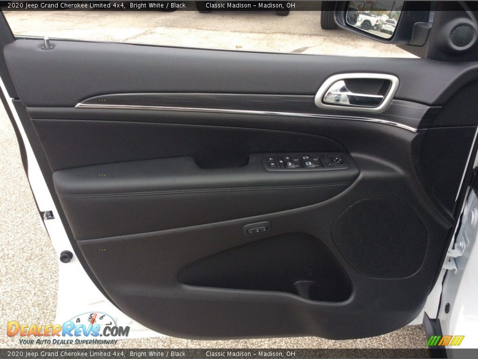 2020 Jeep Grand Cherokee Limited 4x4 Bright White / Black Photo #10