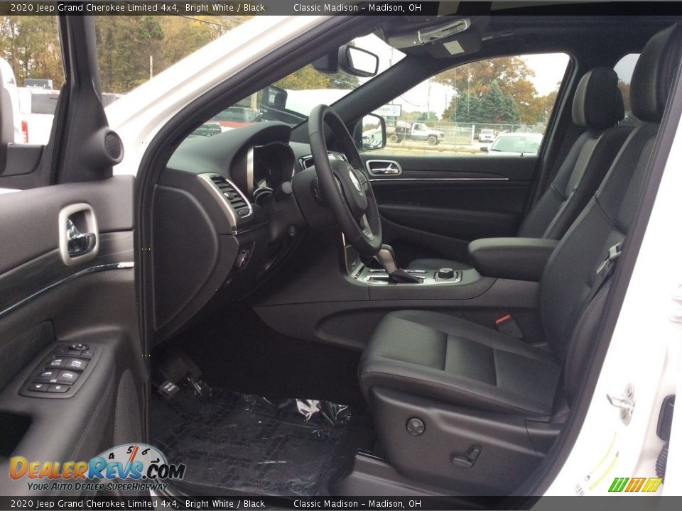 2020 Jeep Grand Cherokee Limited 4x4 Bright White / Black Photo #11