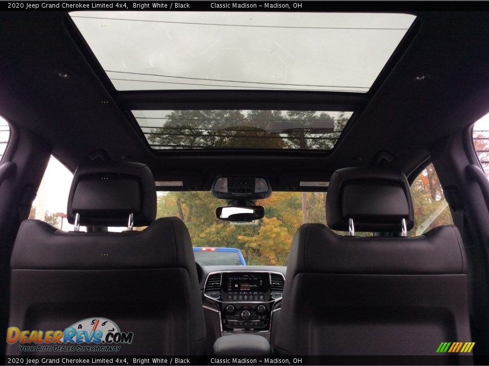 2020 Jeep Grand Cherokee Limited 4x4 Bright White / Black Photo #19