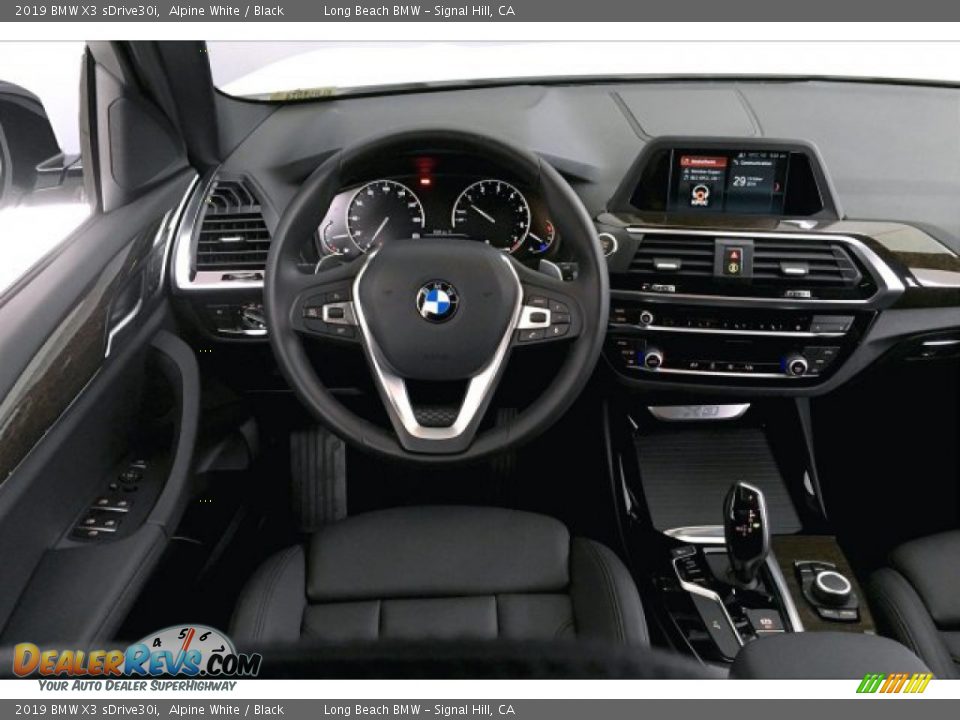 2019 BMW X3 sDrive30i Alpine White / Black Photo #4