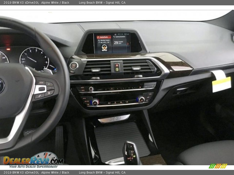 2019 BMW X3 sDrive30i Alpine White / Black Photo #5