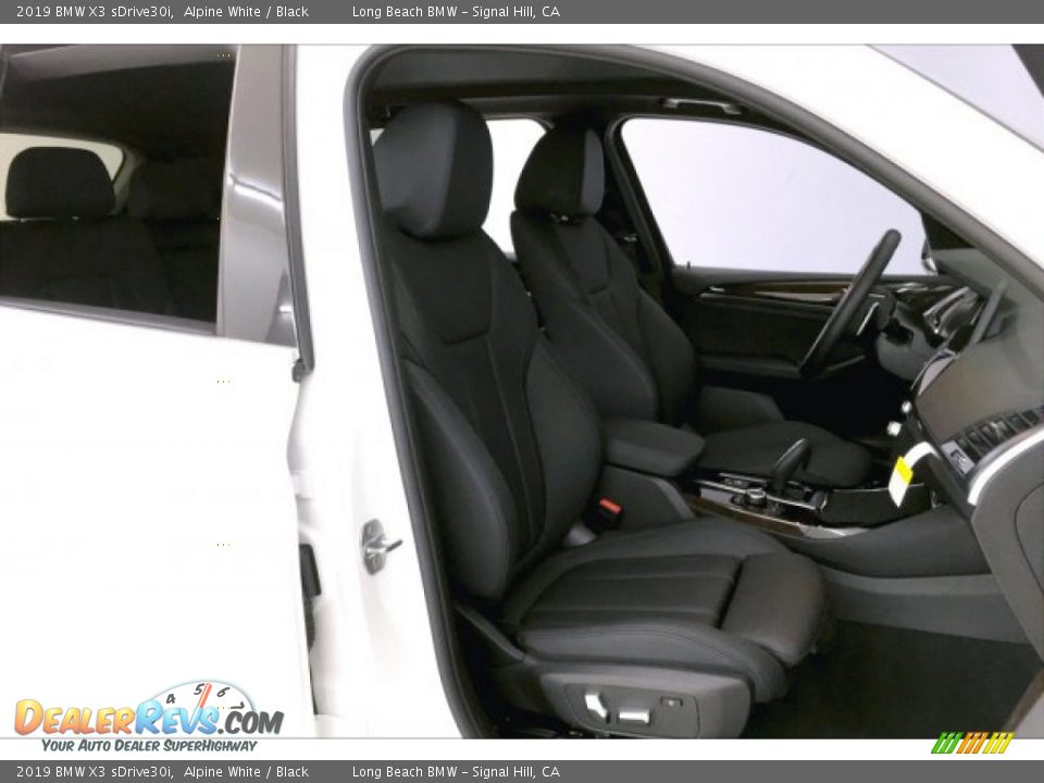 2019 BMW X3 sDrive30i Alpine White / Black Photo #6