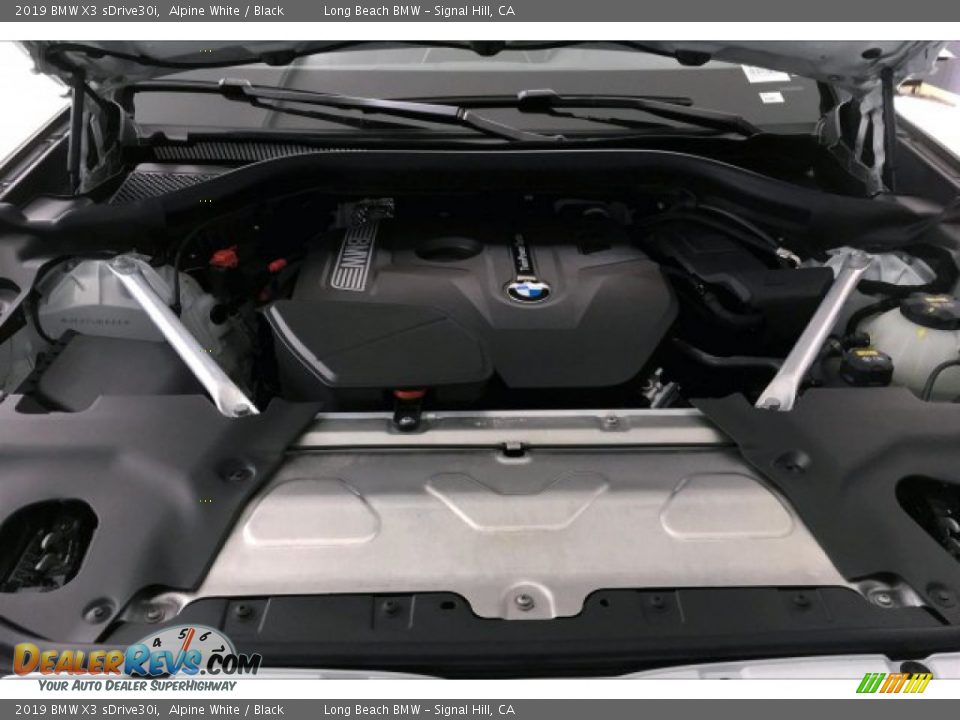 2019 BMW X3 sDrive30i Alpine White / Black Photo #9