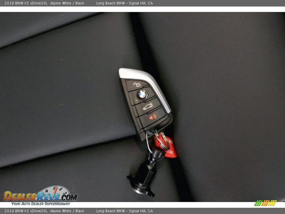 2019 BMW X3 sDrive30i Alpine White / Black Photo #11