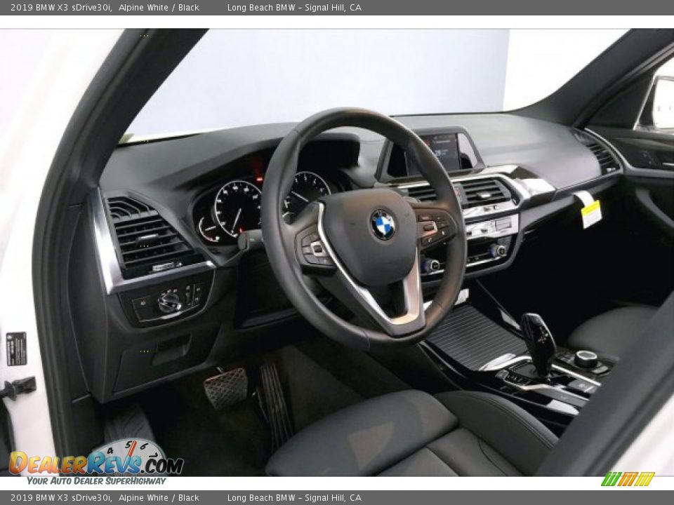 2019 BMW X3 sDrive30i Alpine White / Black Photo #17
